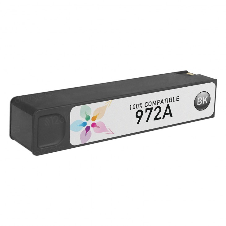 HP 972A F6T80AN BLACK COMPATIBLE Inkjet Cartridges for Pagewide Pro Printers